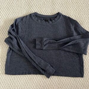 Brandy Melville cropped sweatshirt/shirt